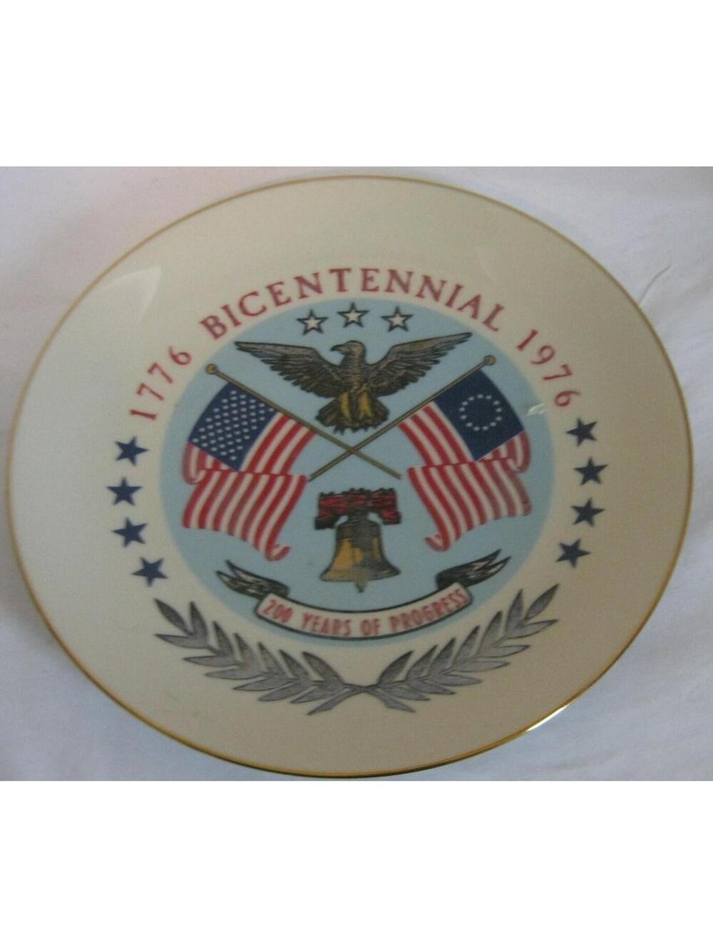 1776 Bicentennial 1976 Limited Edition Collector Plate by The Sabina Line